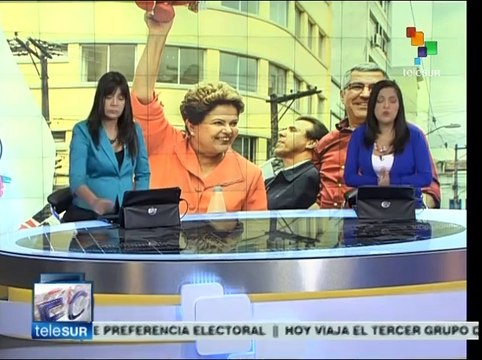 Encuesta afirma que Dilma Rousseff será reelecta en segunda vuelta