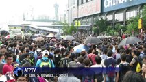 Protestos em Hong Kong no Dia Nacional da China