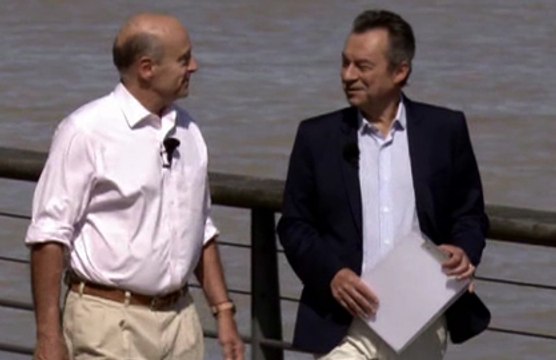 Alain Juppé : A Bordeaux, les bonnes bouteilles vieillissent bien - ZAPPING ACTU DU 01/10/2014