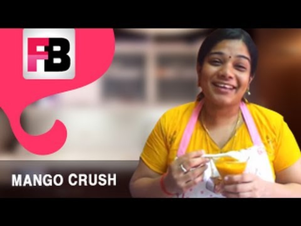 Mango Crush - Easy recipe by Aarthi