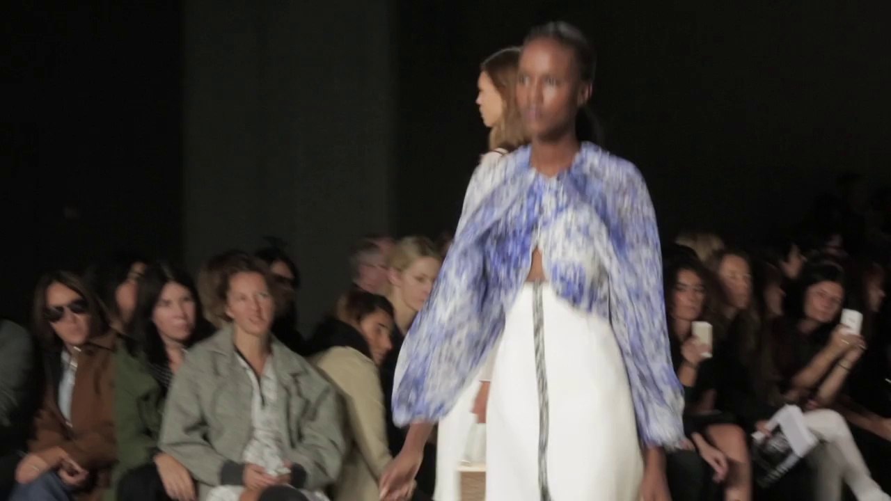 A post-show interview with Giambattista Valli