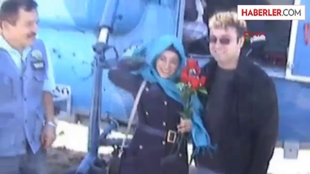 Kahramanmaraş Orman İşletme Şefi, Mühendise Helikopterde Evlenme Teklifi Etti