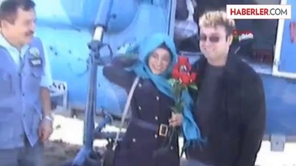 Kahramanmaraş Orman İşletme Şefi, Mühendise Helikopterde Evlenme Teklifi Etti