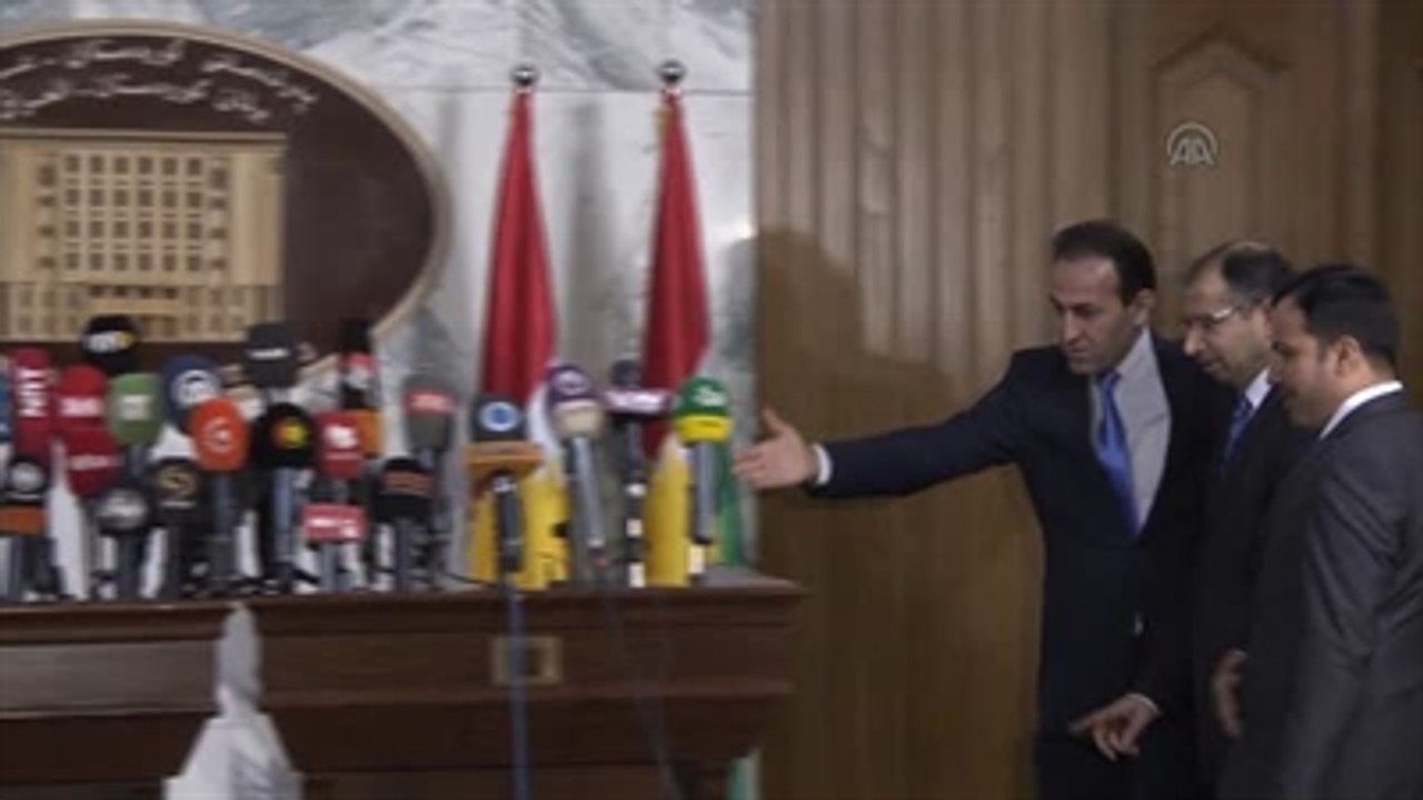 Irak Parlamento Başkanı Cuburi Erbil'de