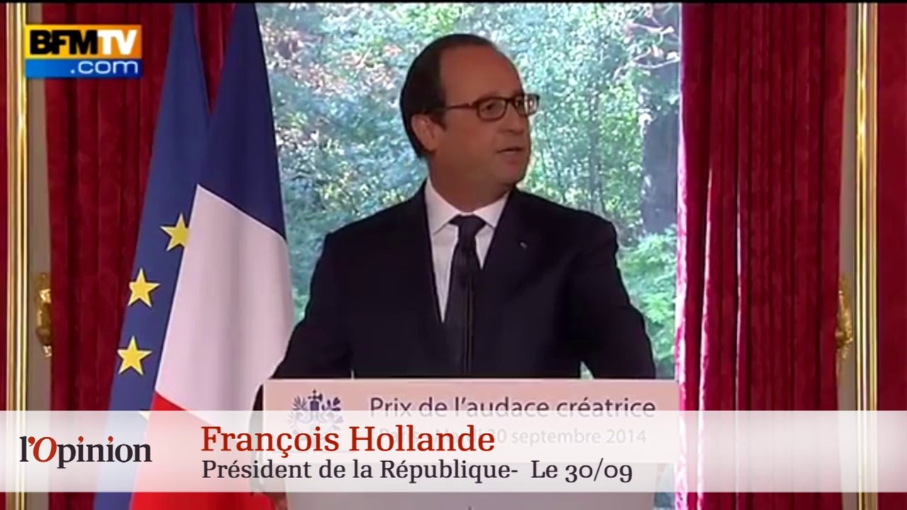 L'homme du jour : François Hollande, de la douleur et de l'esbroufe