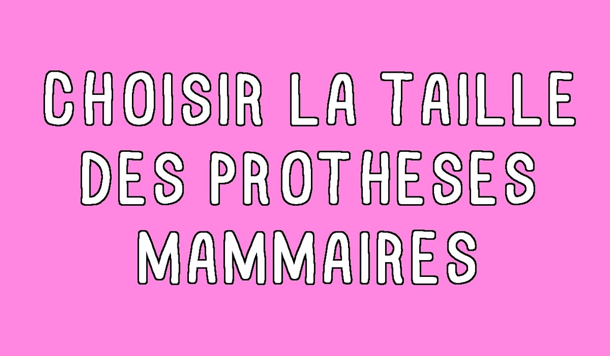 Augmentation mammaire : Bien choisir sa taille de prothèses