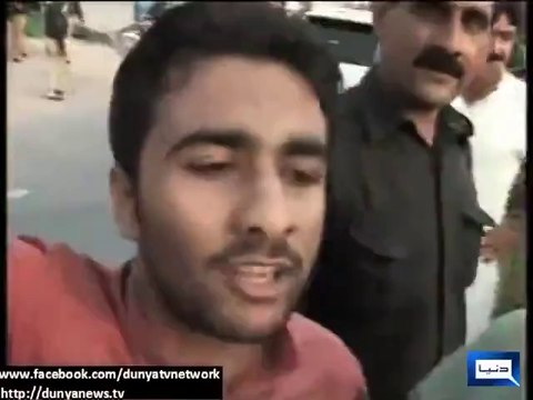 PML-N Supporters Bash Those Chanting 'Go Nawaz Go' In Wazirabad