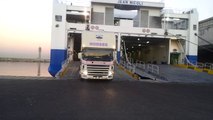 Back to Corsica - Exit the Ferry
