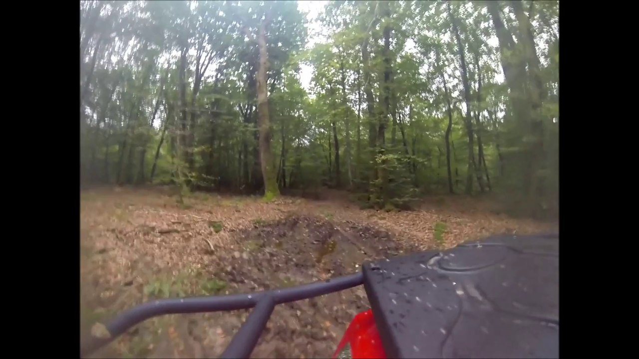 essai de gopro sur quad +montage video