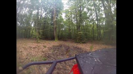 essai de gopro sur quad +montage video
