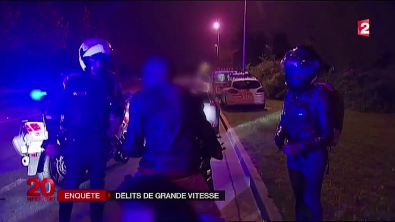 Motard arrêté à 227km/h