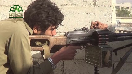 المجاهدون يتصدون لعصابات الأسد في تل الصوان على أطراف عدرا