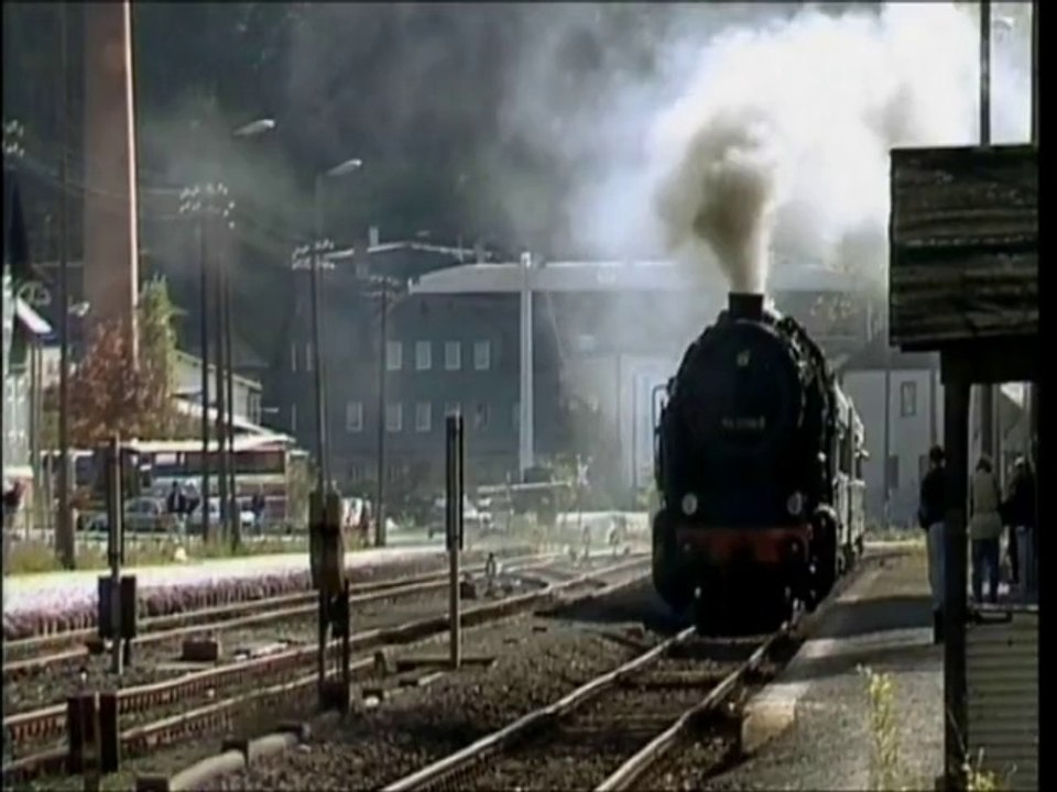Die baerenstarken Dampflokomotiven der BR 95 auf steilen Mittelgebirgsstrecken