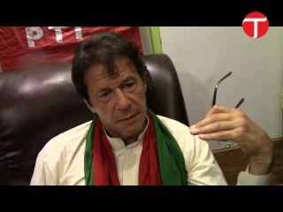 Imran Khan's exclusive interview to Express Tribune: The power of the people, not guns, will triumph
