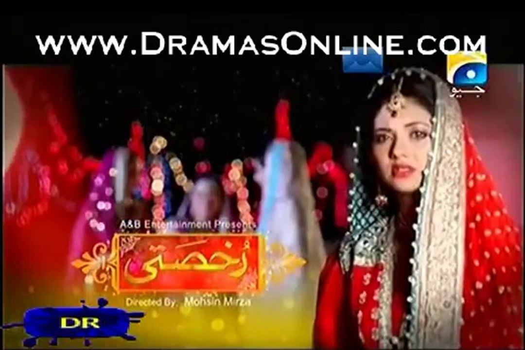Rukhsati Episode 15 On Geo Tv in High Quality 1st October 2014 Full Episode