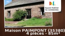 A vendre - Maison/villa - PAIMPONT (35380) - 4 pièces - 85m²