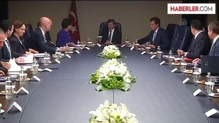 Davutoğlu ABD Ticaret Bakanı Pritzker'i Kabul Etti