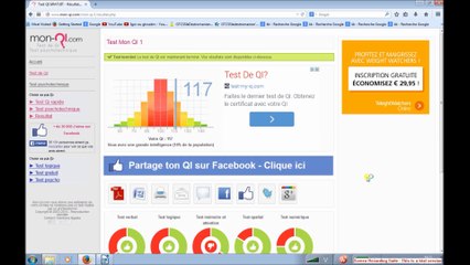 GTCP2S le scientifique psychotique destructbipedien fait un test de qi et montre son qi de 117!!