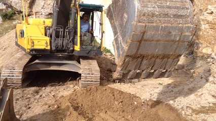 Dernier chantier au château de Falaise