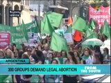 Argentines march to legalize abortion