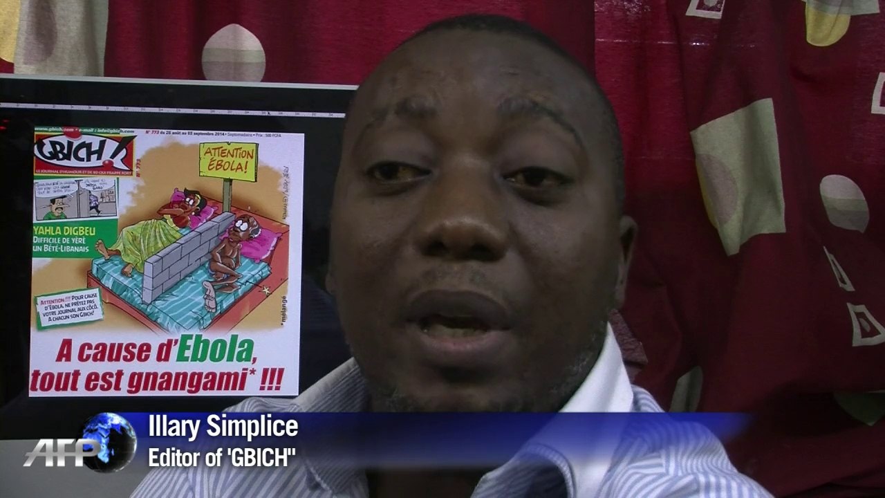 Cartoonists help raise Ebola awareness in Ivory...