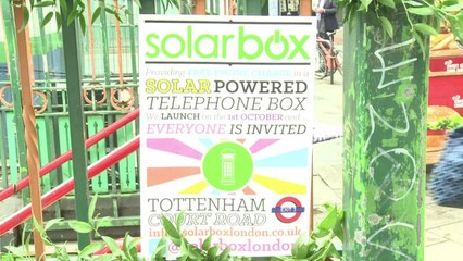 London goes green with its classic red phone boxes