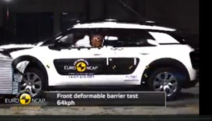 Citroen C4 Cactus 'e Euro Ncap'ten 4 yıldız