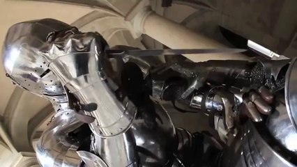 Un combat en armure du 15eme siecle