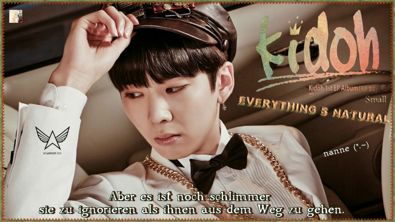 Kidoh (Topp Dogg) – Everything’s Natural k-pop [german sub] Small Album