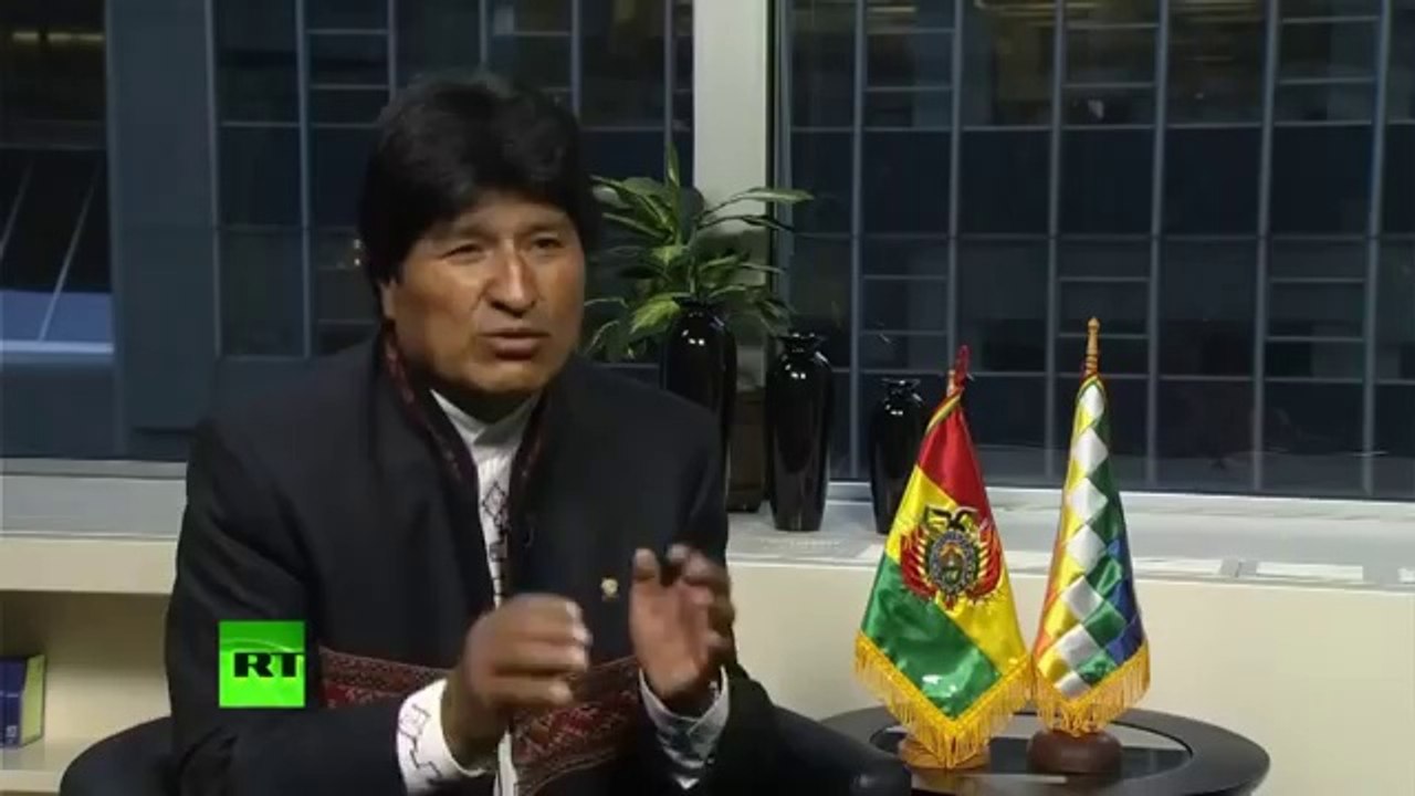 Evo Morales über die USA und ihre globalen Aggressionen