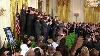 Obama vanne le joueur français Aurélien Collin