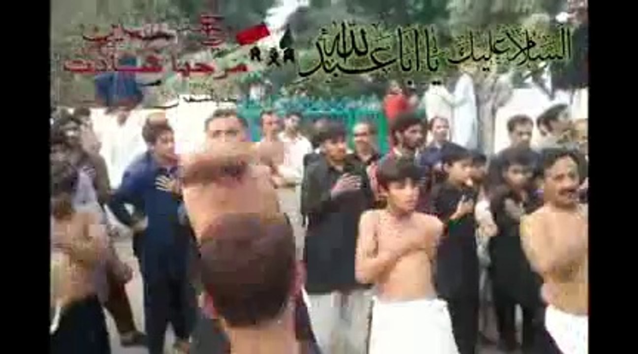 Mahsir witch (ustad ameer) full sarieky noha 10 muharram 2014 at paigah dg khan