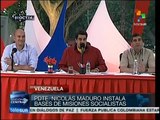 Inauguran en Caracas bases de misiones socialistas