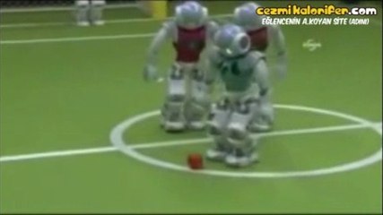 Türk Robot Takımıyla Alman Robot Takımının Maçı