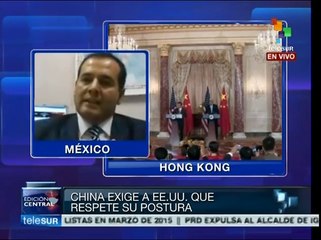 Gob. chino califica de ilegales demandas de manifestantes en Hong Kong