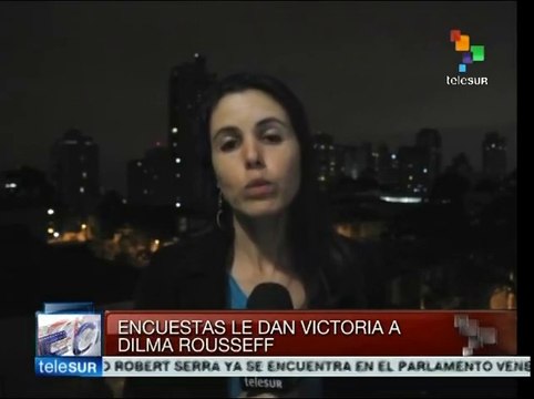 Lidera Dilma Rousseff intención del voto según último sondeo