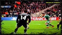 Assault Of Cristiano Ronaldo Playing A Ludogorets - Ludogorets vs Real Madrid 1-2 UCL 2014.