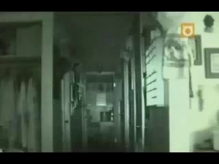 Ghost Walks the Hallway at Night
