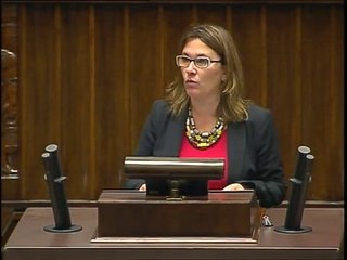 Poseł Beata Mazurek - Wystąpienie z dnia 01 pa�dziernika 2014 roku.