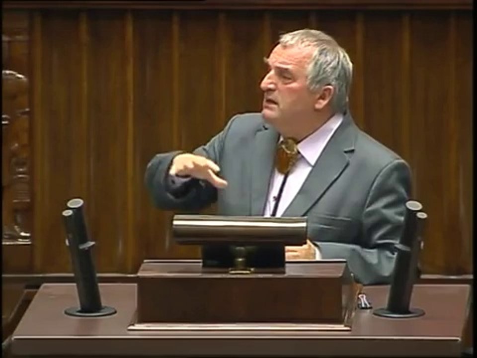Poseł Jan Rzymełka - Wystąpienie z dnia 01 pa�dziernika 2014 roku.