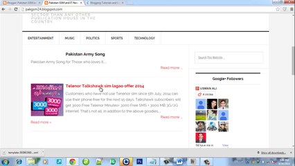 Blogger New Interface Training 2014 Prt11