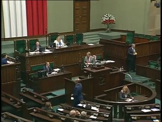 Poseł Romuald Ajchler - Wystąpienie z dnia 01 pa�dziernika 2014 roku.