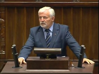 Poseł Ryszard Zbrzyzny - Oświadczenie z dnia 01 pa�dziernika 2014 roku.