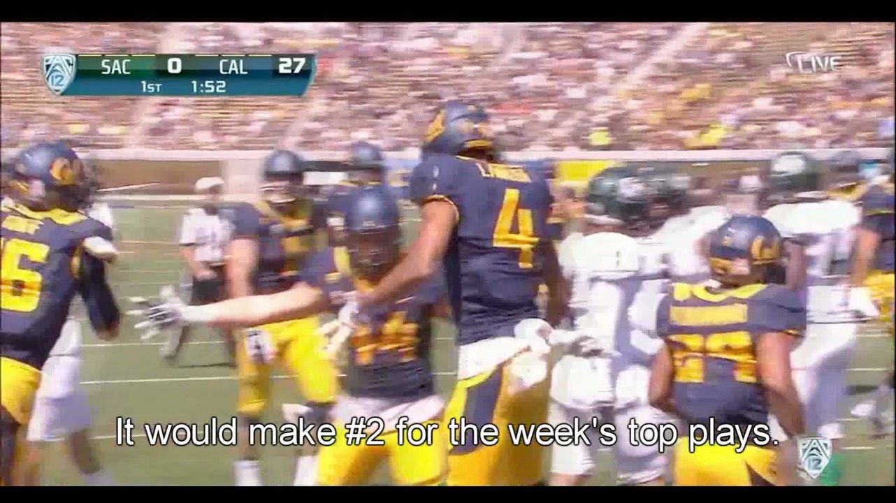 Cal vs Sacramento State 2014 Highlights: The Bear Raid swats down the Hornets.