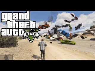 GTA 5 ! Explosions massive de voitures