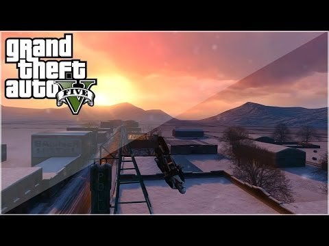 GTA 5 (Noël) Cascades de fou sous la neige