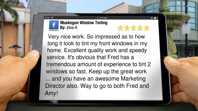 Muskegon Window Tinting Muskegon Terrific 5 Star Review by Elvie R.