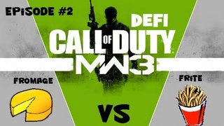 Défi MW3 - Frite et Fromage ! R&D au Sniper, Only Headshot !
