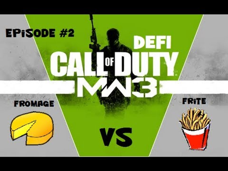 Défi MW3 - Frite et Fromage ! R&D au Sniper, Only Headshot !