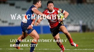 watch Greater Sydney Rams vs Brisbane City on 3 oct
